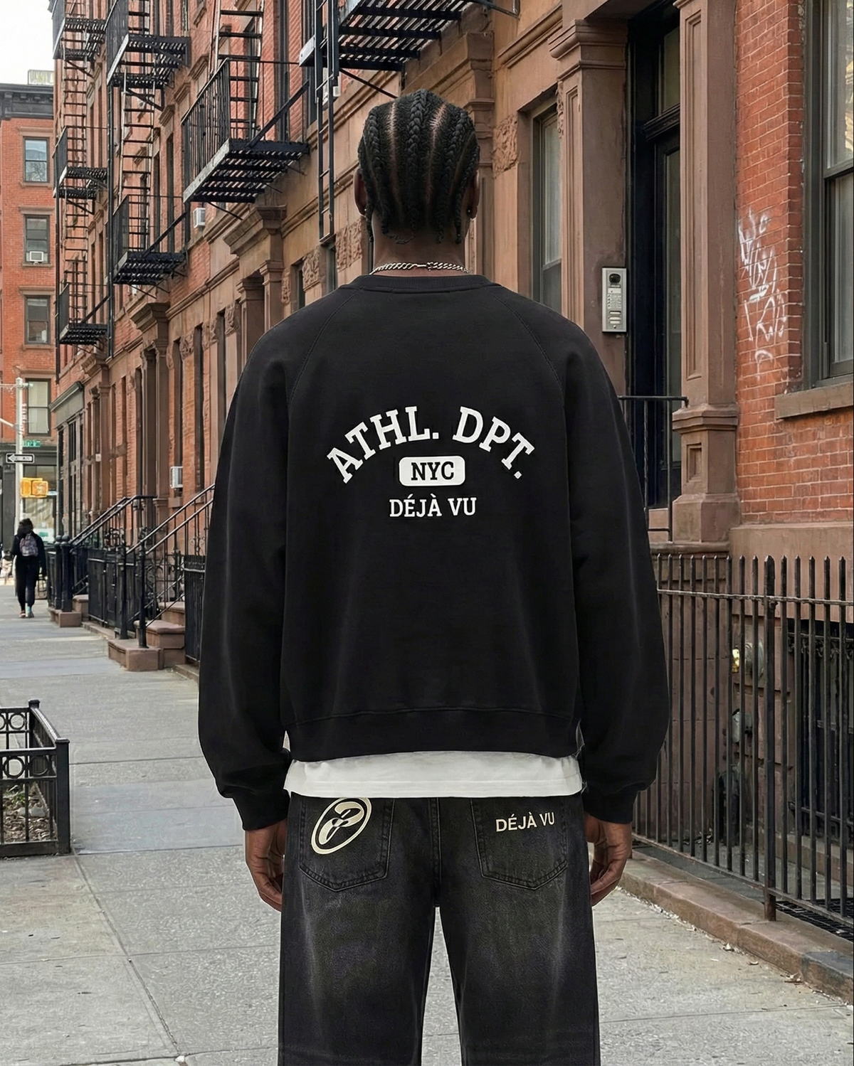 "ATHLETICS" Boxing Sweatshirt